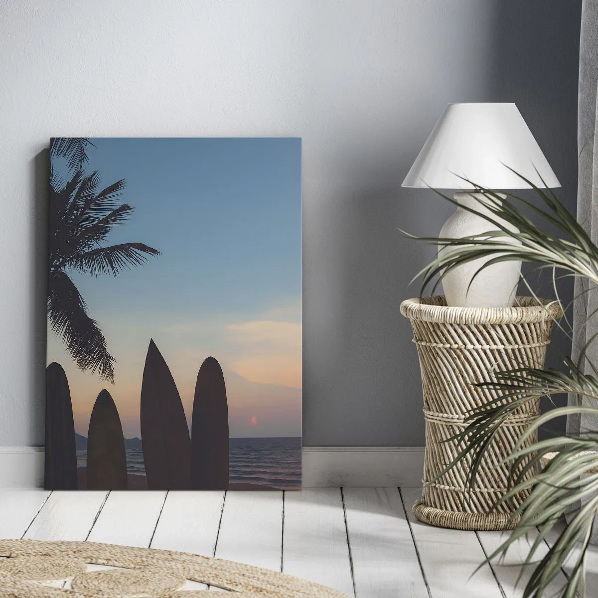 Canvastavla - Bild på duk - Imorgon blir det också kul - 50x70 cm