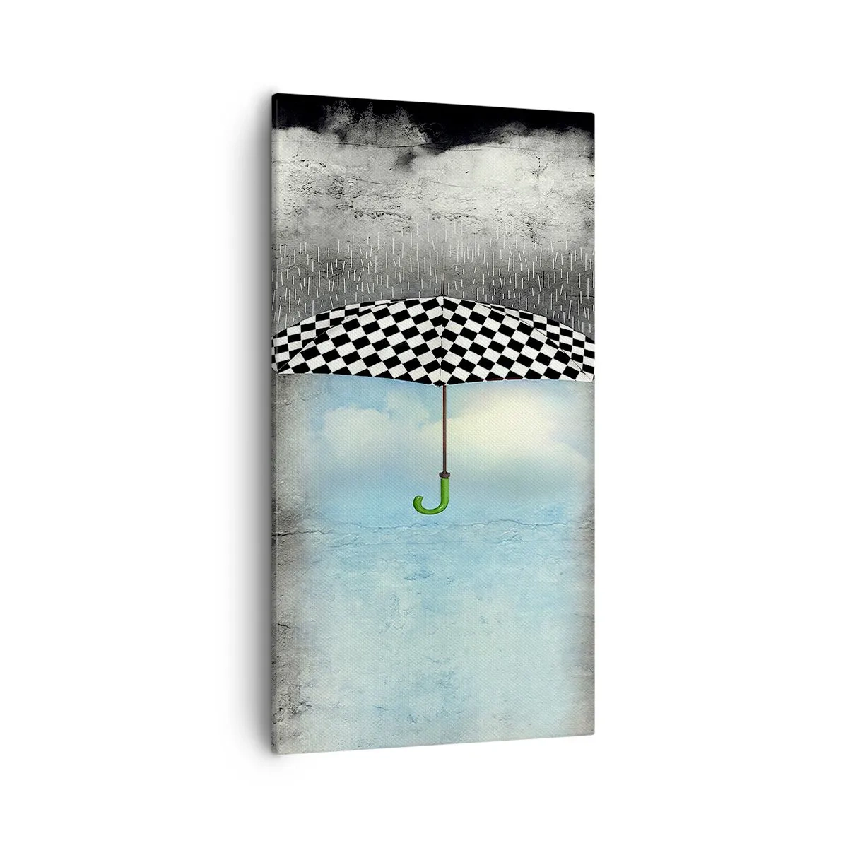 Canvastavla - Bild på duk - Det är möjligt trots allt - 55x100 cm