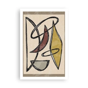 Affisch - Vertikaler och nivåer - 61x91 cm