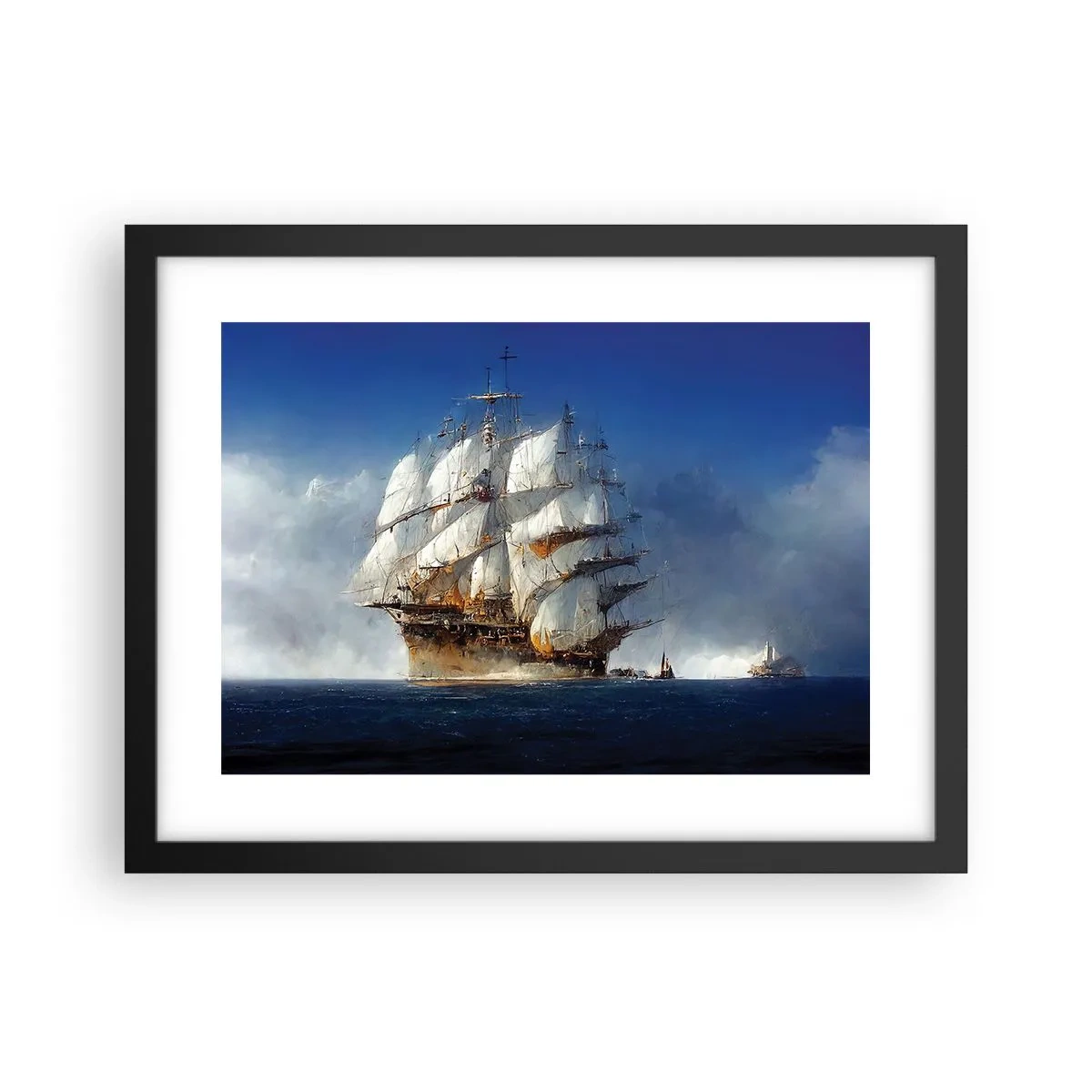 Affisch i svart ram - The great glory! - 40x30 cm