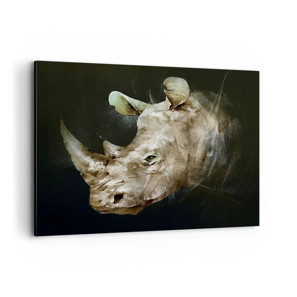 Canvastavla - Bild på duk - Riktigt manlig kraft - 120x80 cm