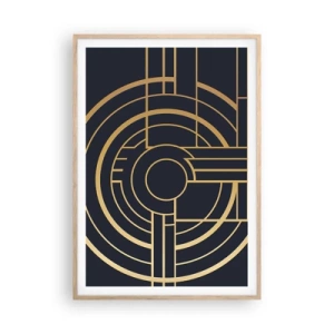 Affisch i ram av ljusek - Sakernas gång - 70x100 cm