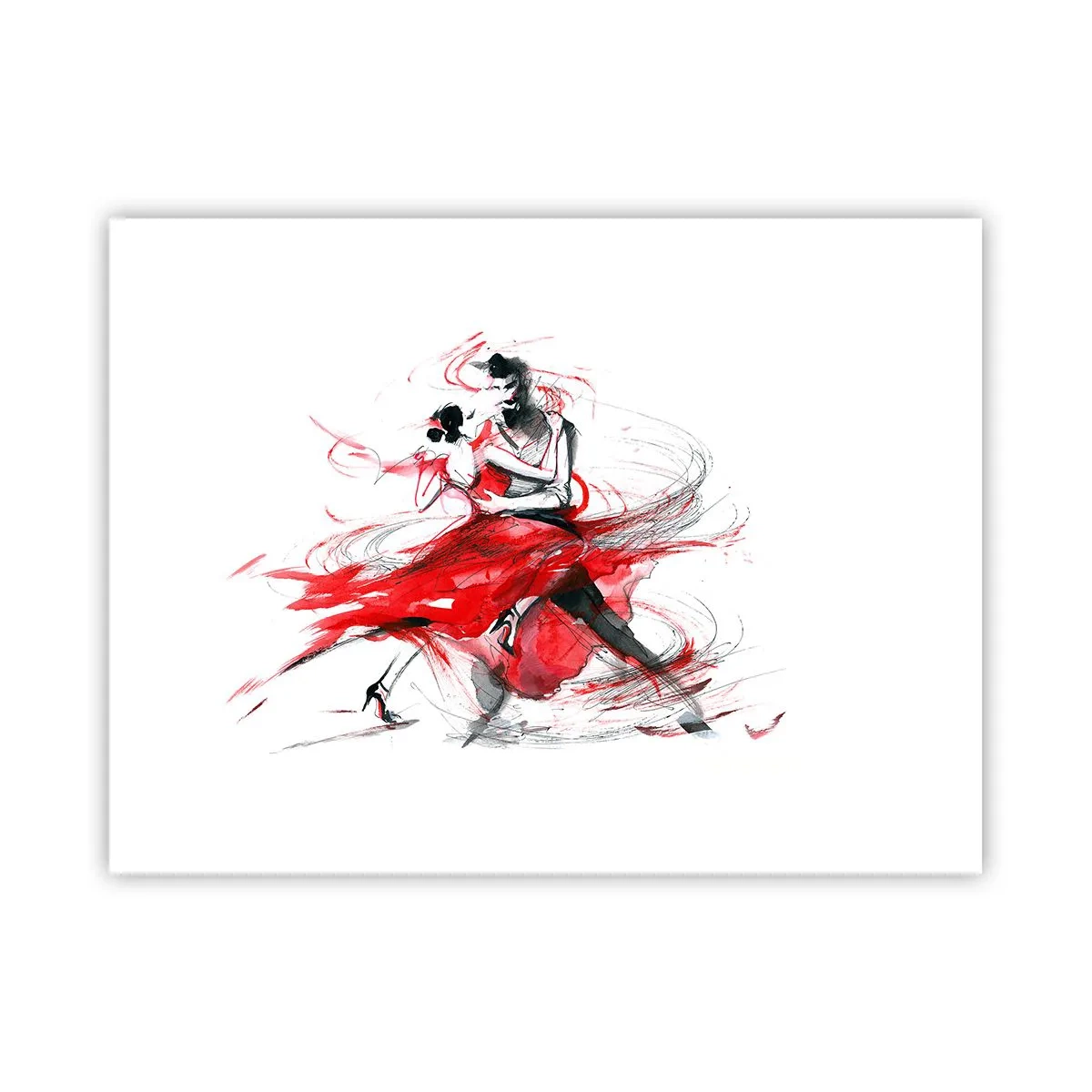 Affisch - Tango - passionens rytm - 40x30 cm