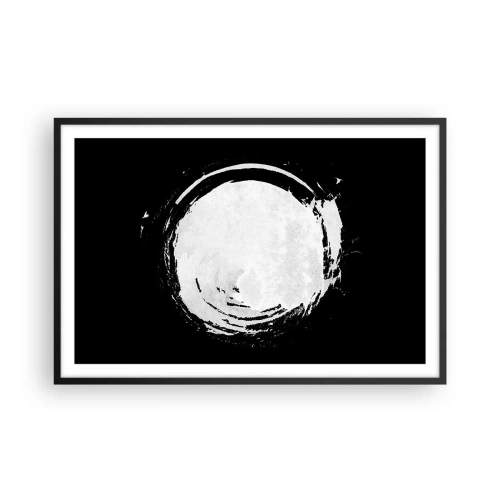 Affisch i svart ram - Den goda vägen ut - 91x61 cm