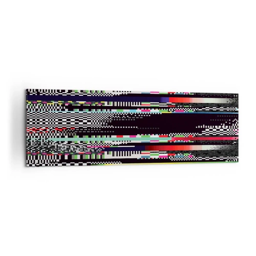 Canvastavla - Bild på duk - Verklighetens kontrollbild - 160x50 cm