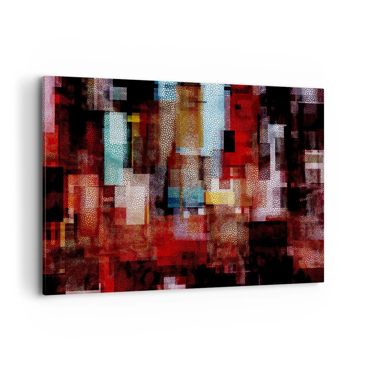 Canvastavla - Bild på duk - Blandat och mixat - 120x80 cm