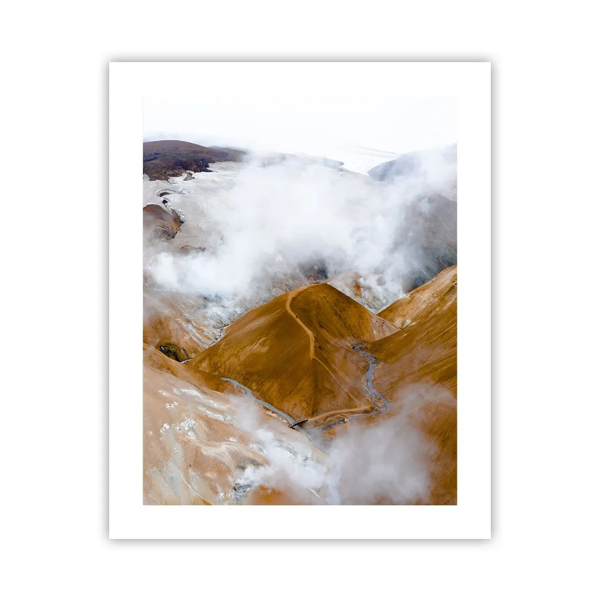 Affisch - Islands råa skönhet - 40x50 cm