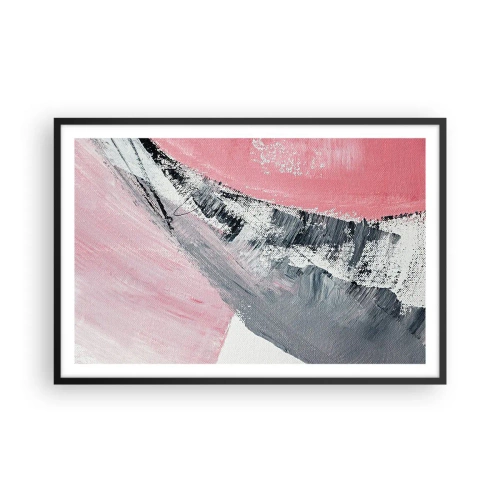 Affisch i svart ram - Anpassad komposition - 91x61 cm