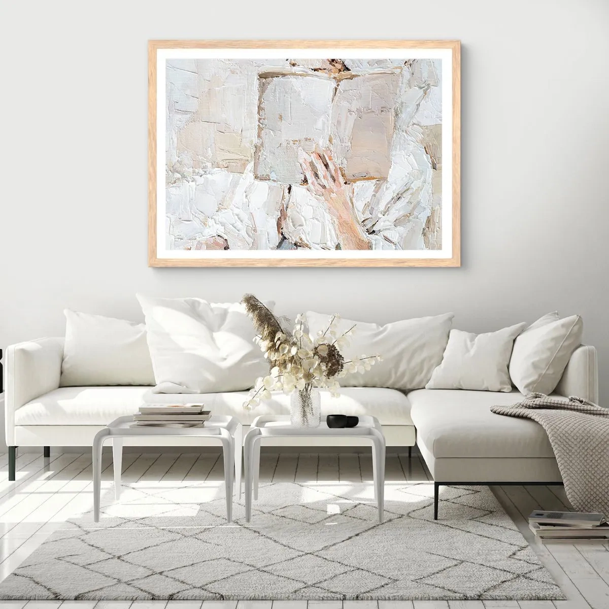 Affisch i ram av ljusek - I en annan värld - 40x30 cm