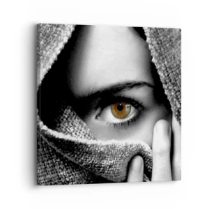 Canvastavla - Bild på duk - Lär känna hemligheten - 30x30 cm