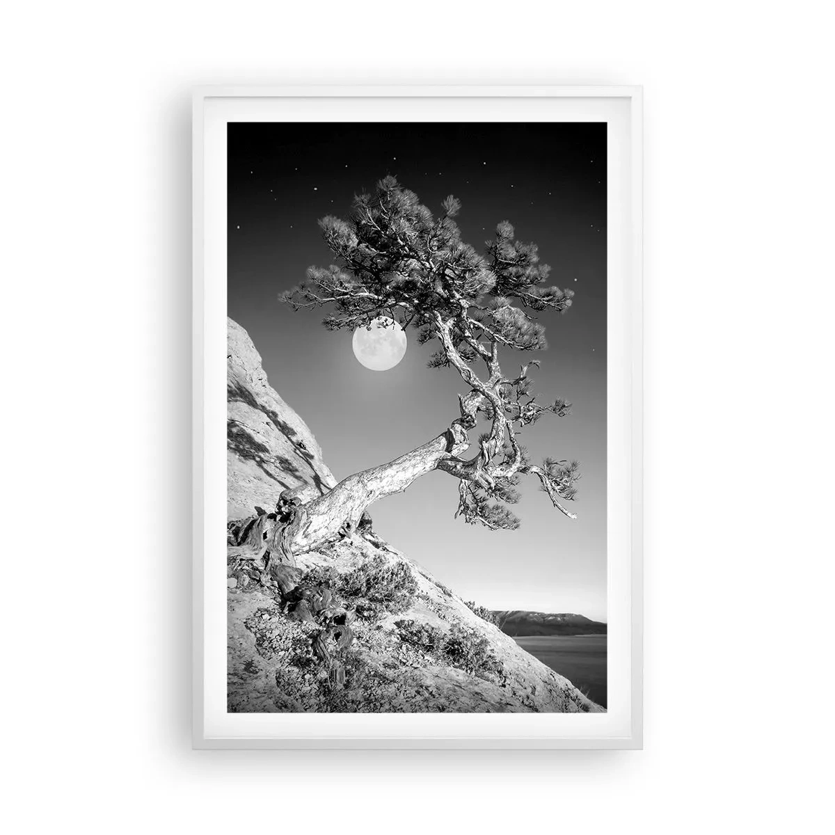 Affisch i vit ram - Segerrik kämpe - 61x91 cm