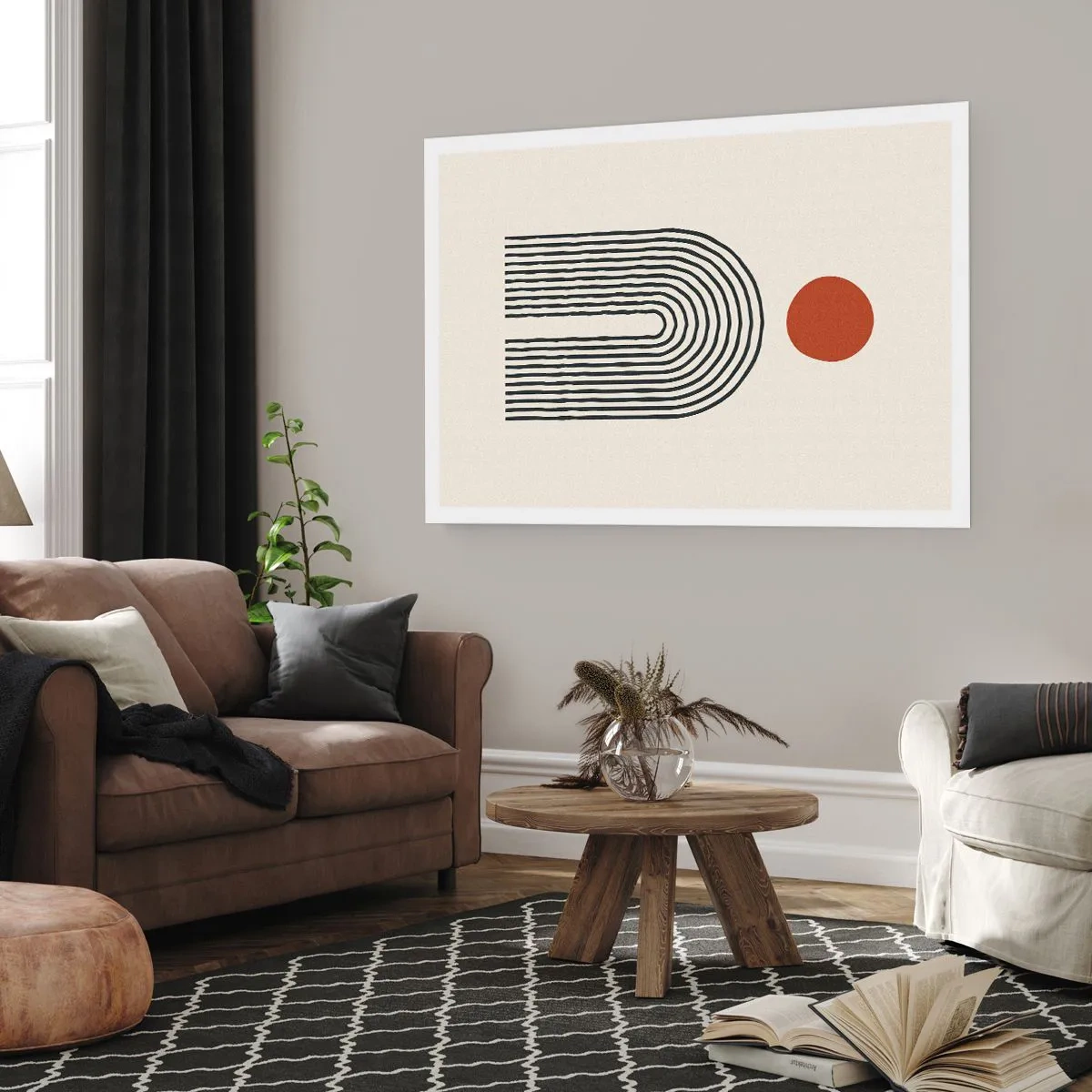 Affisch - Formernas och färgernas magnetism - 91x61 cm