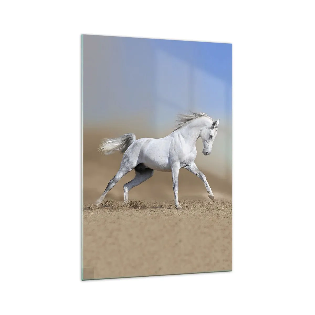 Glastavla - Bild på glas - Den vackraste arabiska sagan - 70x100 cm
