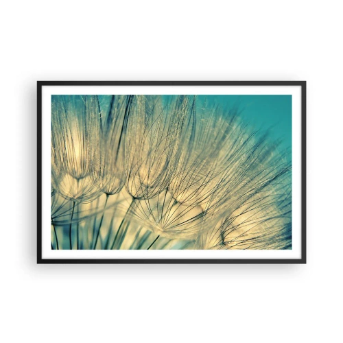 Affisch i svart ram - I väntan på vinden - 91x61 cm