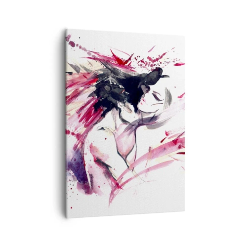 Canvastavla - Bild på duk - Kärleksfull uppfyllelse - 50x70 cm