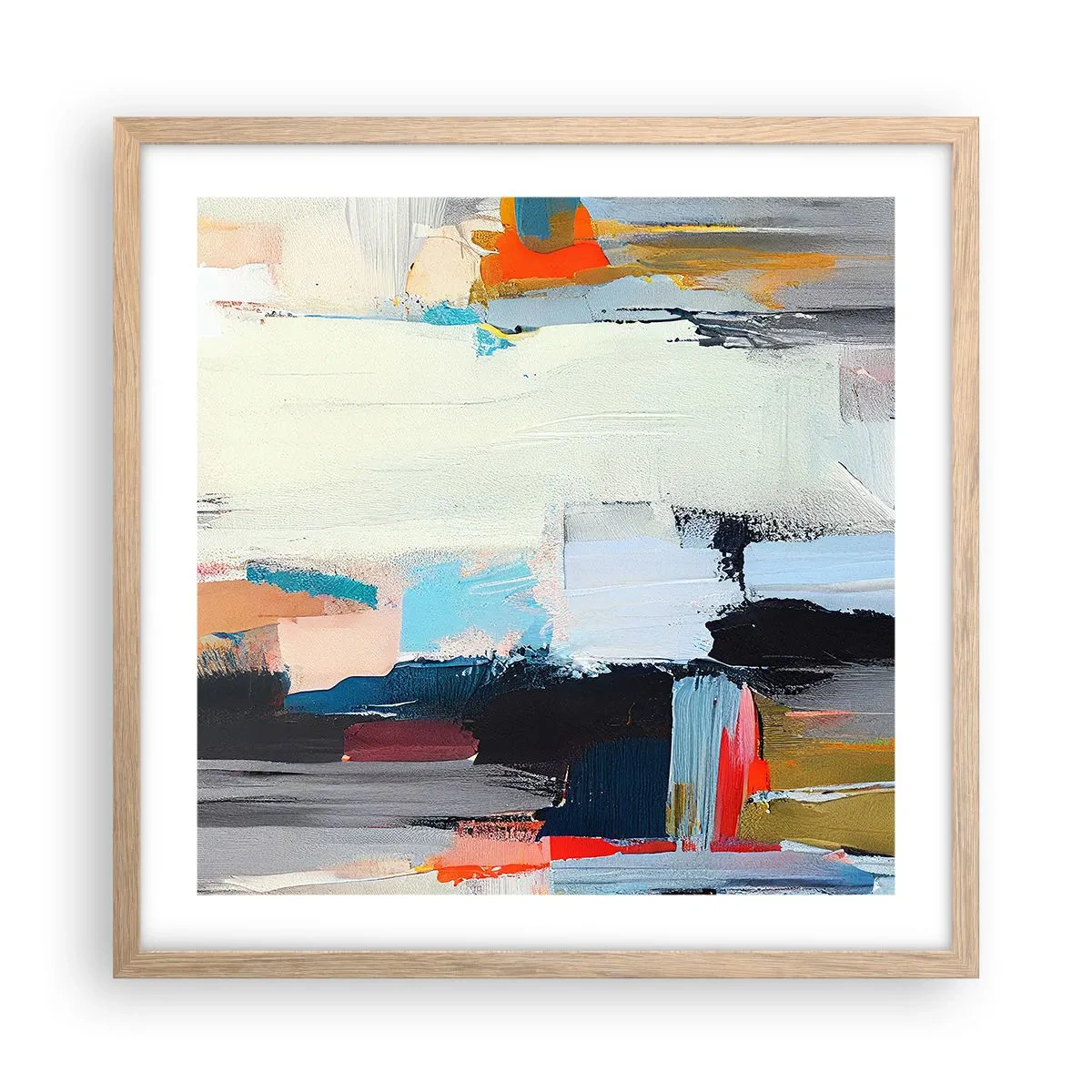 Affisch i ram av ljusek - Finns det någon metod? - 50x50 cm