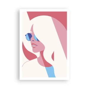 Affisch - Det var en blondin... - 70x100 cm