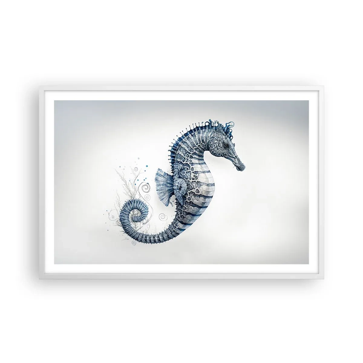 Affisch i vit ram - Ett subtilt skämt från naturen - 91x61 cm