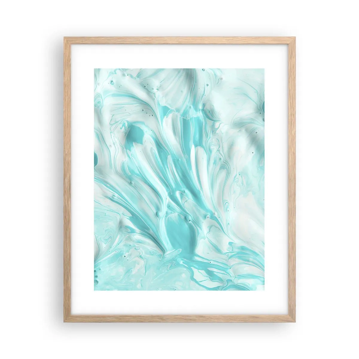 Affisch i ram av ljusek - Alltid tillsammans - 40x50 cm