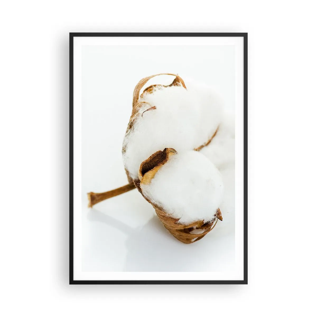 Affisch i svart ram - Mjuk av naturen - 70x100 cm