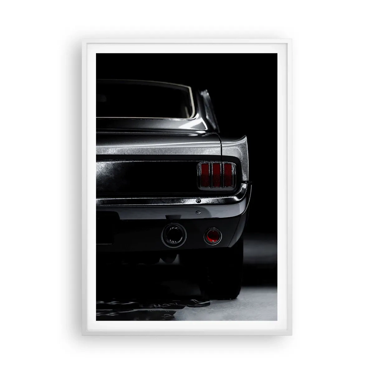 Affisch i vit ram - Klassisk charm - 70x100 cm