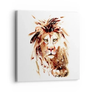 Canvastavla - Bild på duk - Styrka och värdighet - 30x30 cm