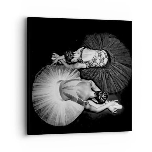 Canvastavla - Bild på duk - Jin och jang – den perfekta balansen - 40x40 cm