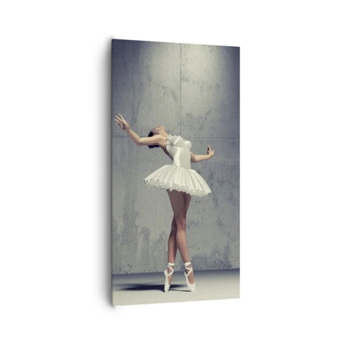 Canvastavla - Bild på duk - Lätt som en fågel - 65x120 cm