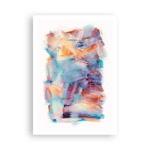 Affisch - Färgglad röra - 70x100 cm