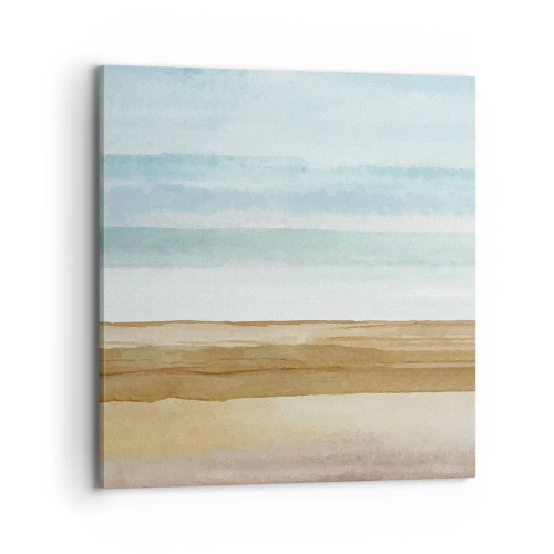 Canvastavla - Bild på duk - Svalkande - 70x70 cm