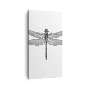 Canvastavla - Bild på duk - Precision i naturen - 55x100 cm