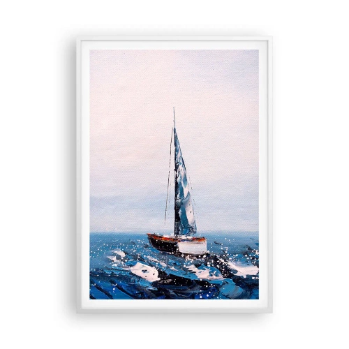 Affisch i vit ram - Vindens broderskap - 70x100 cm