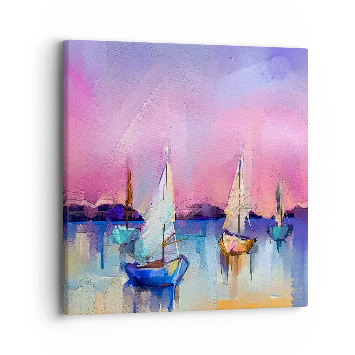 Canvastavla - Bild på duk - Riktning: öppet vatten - 30x30 cm