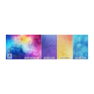 Provbit av fototapet Premium Canvas - Nästan i sjunde himlen - Abstraktion, Bit, Modernt mönster - 100x30 cm