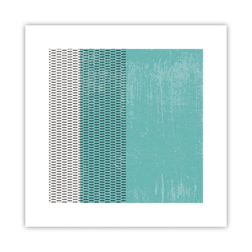 Affisch - Balanserad komposition - 30x30 cm