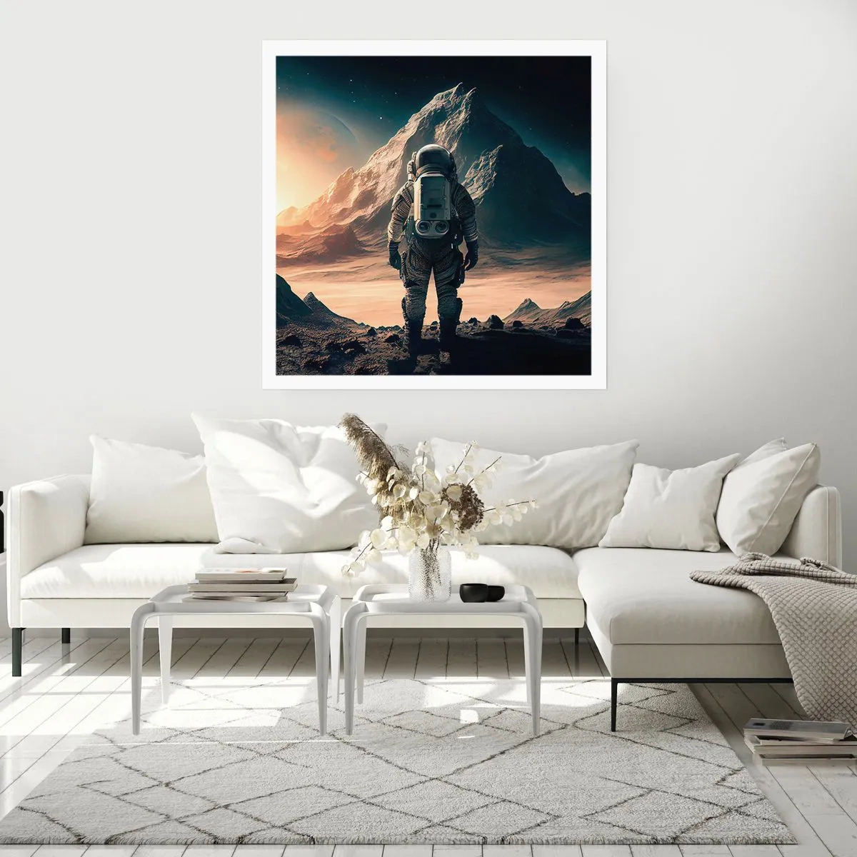 Affisch - En ny utmaning - 30x30 cm