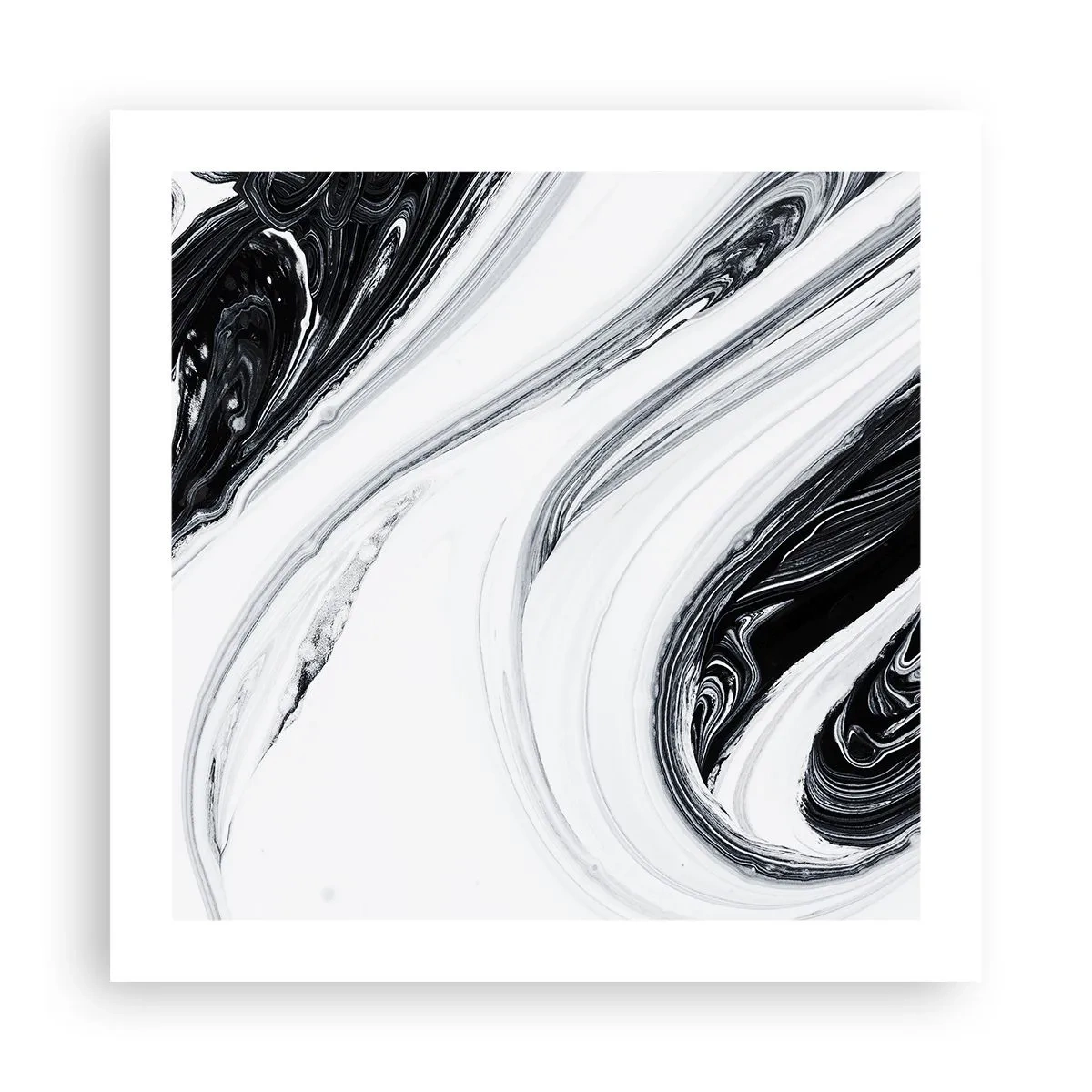 Affisch - Motsatskombination - 50x50 cm