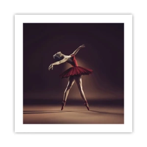 Affisch - Prima ballerina - 50x50 cm