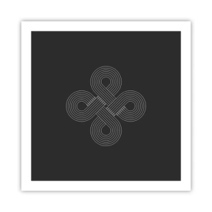 Affisch - I keltisk anda - 60x60 cm