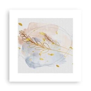 Affisch - En gyllene explosion - 30x30 cm