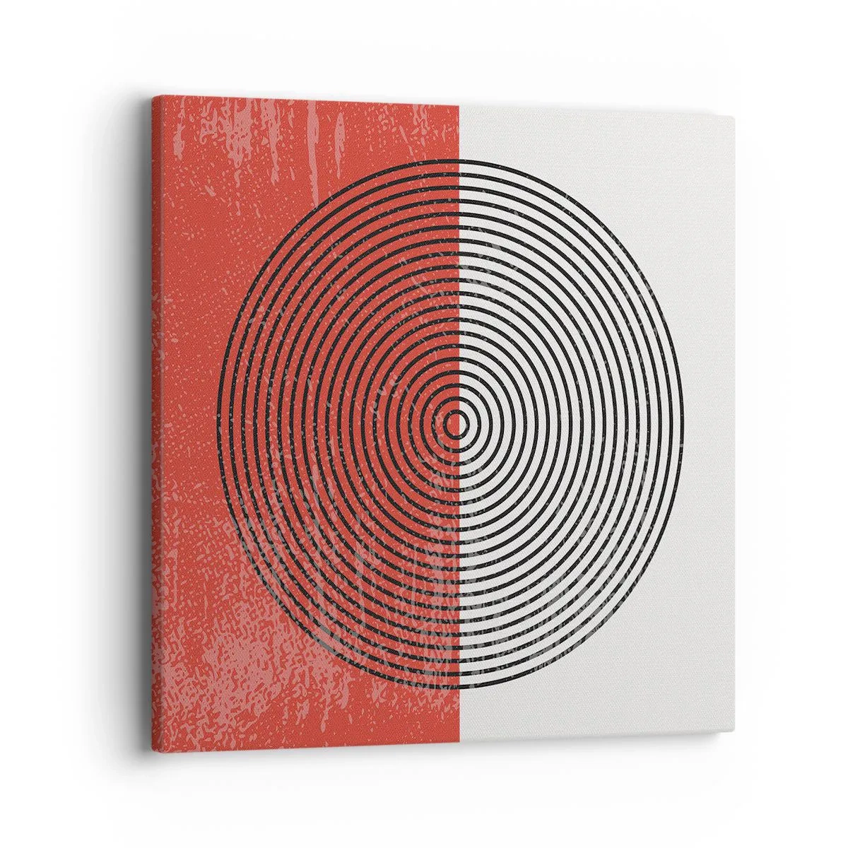 Canvastavla - Bild på duk - Mitt i prick - 40x40 cm