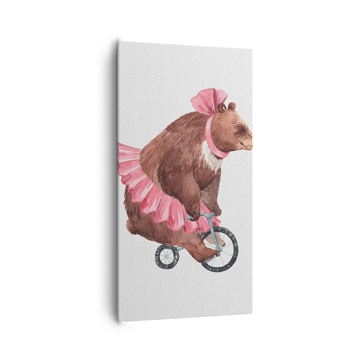 Canvastavla - Bild på duk - Vilken cirkus! - 65x120 cm