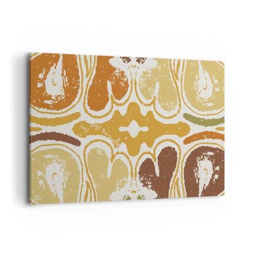 Canvastavla - Bild på duk - Sentimental abstraktion - 100x70 cm