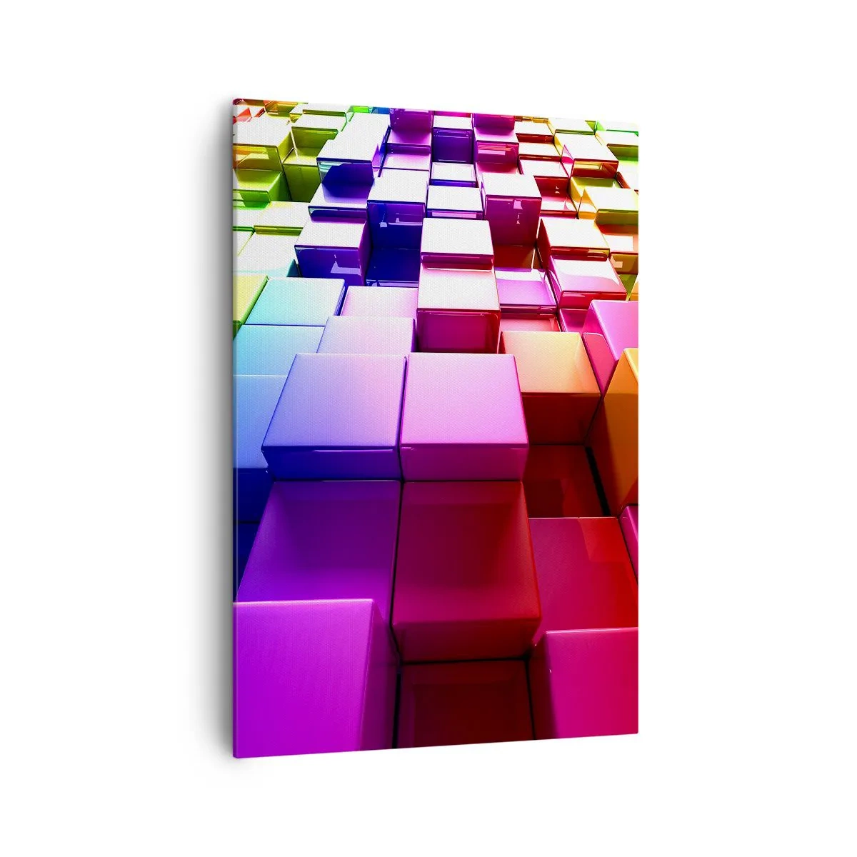 Canvastavla - Bild på duk - Opkonst-variationer - 70x100 cm