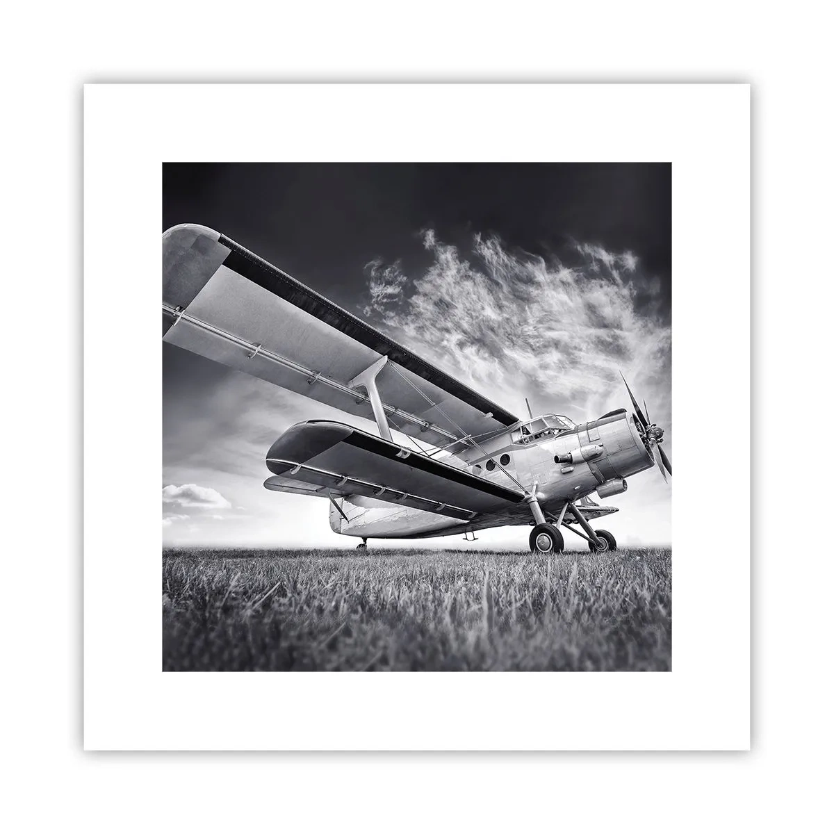 Affisch - Bevingad vandrare - 30x30 cm