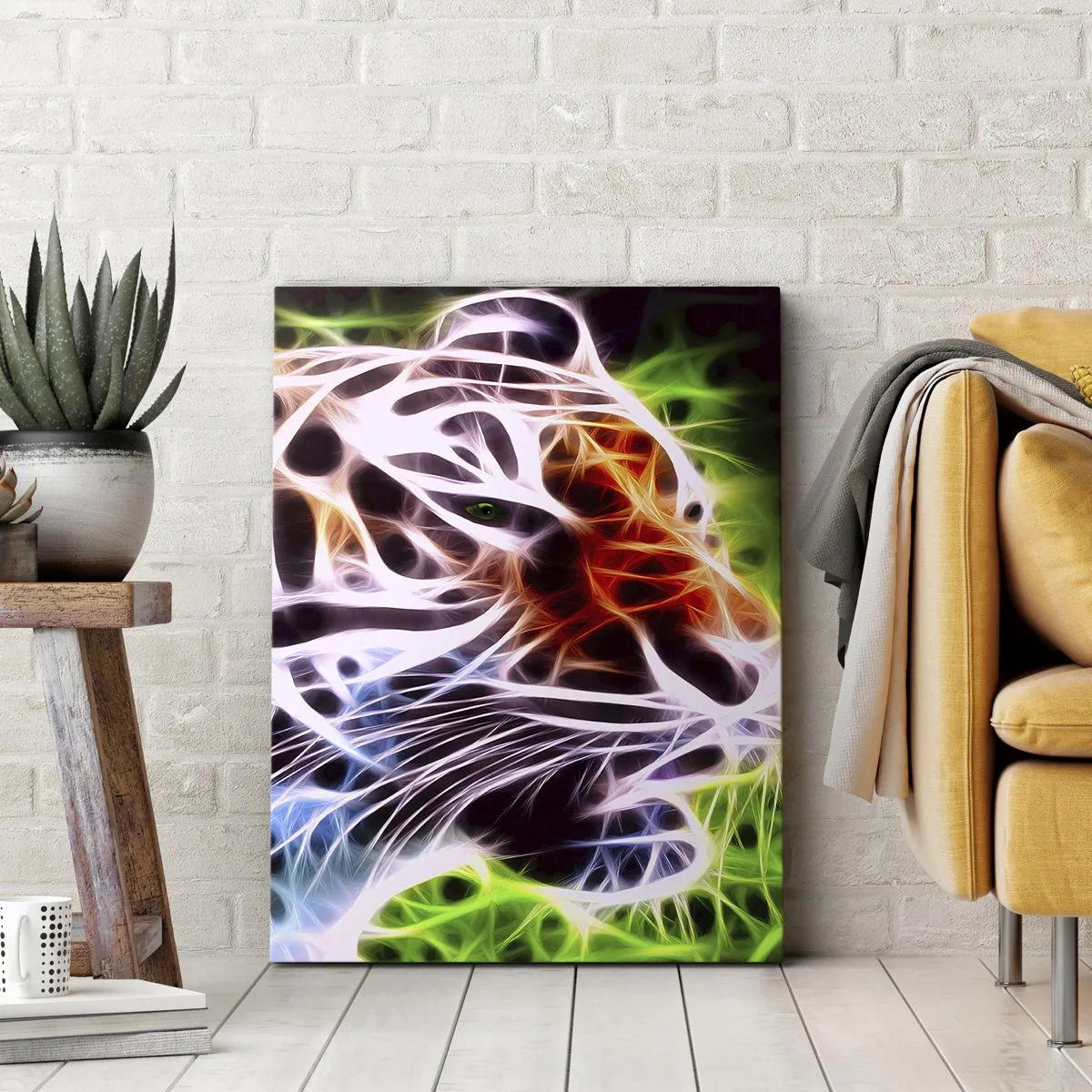 Canvastavla - Bild på duk - Farlig stämning - 45x80 cm