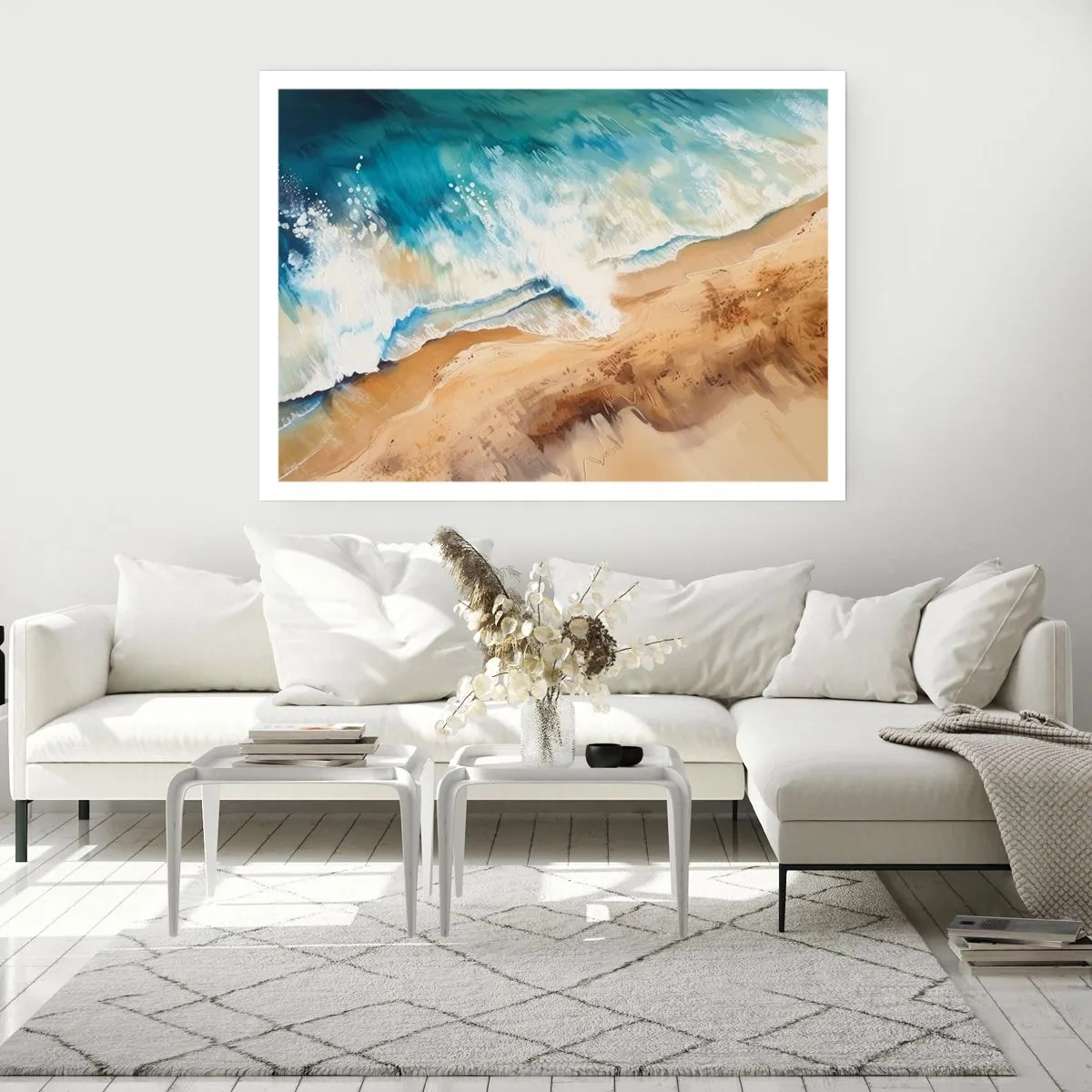 Affisch - Den återkommande vågen - 70x50 cm