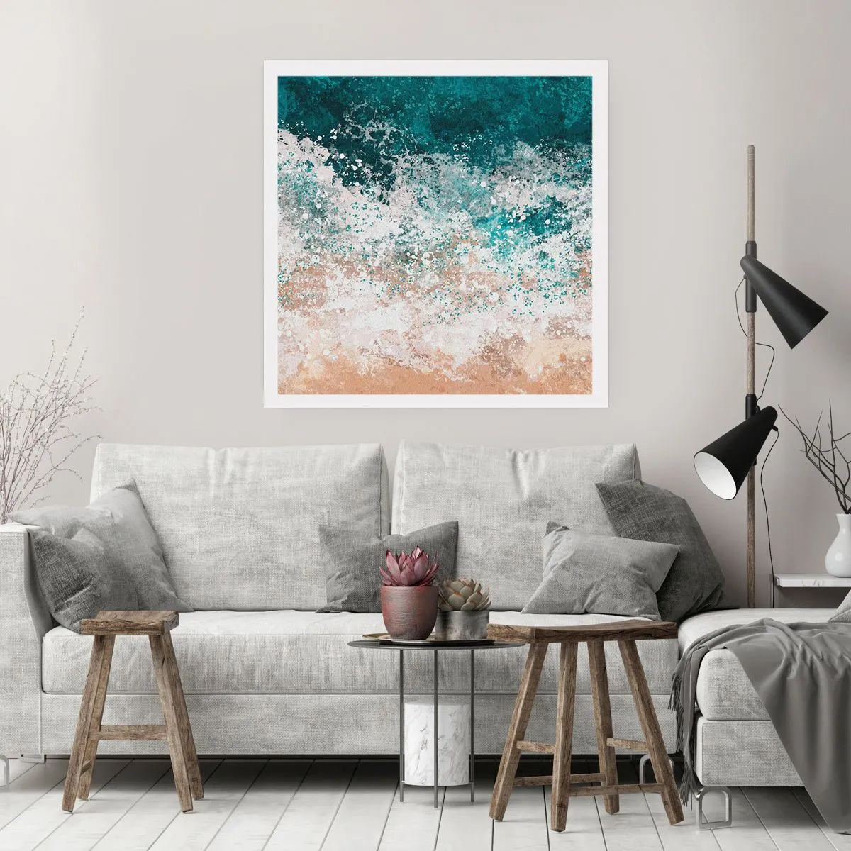 Affisch - Berättelser från havet - 40x40 cm