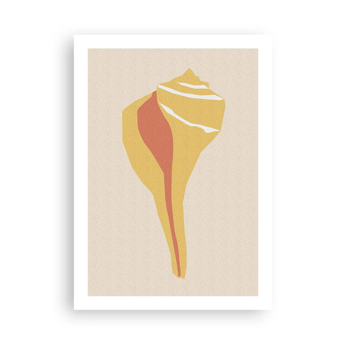 Affisch - Organisk abstraktion - tillväxt - 50x70 cm