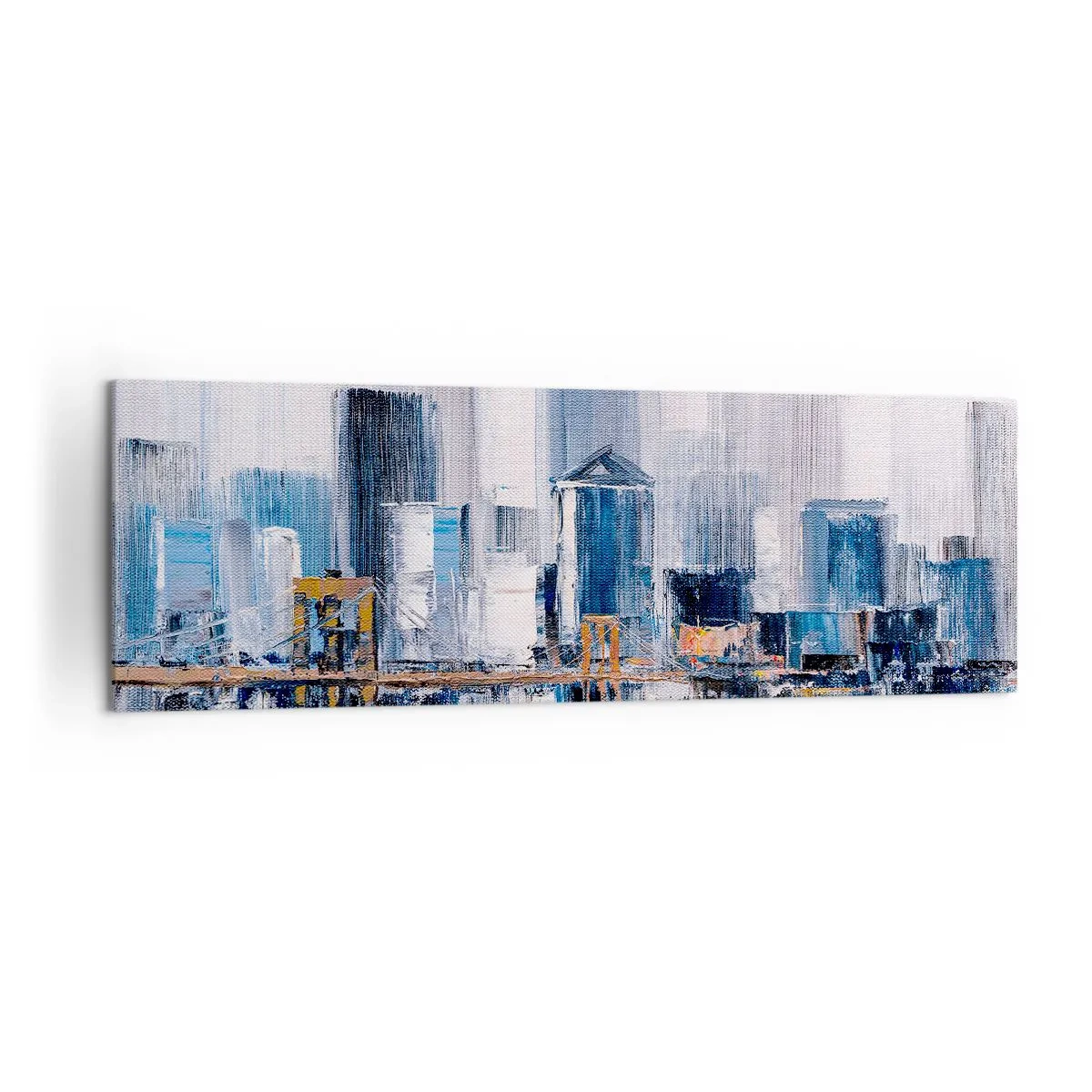 Canvastavla - Bild på duk - New York-impression - 160x50 cm